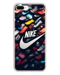 Чехол для iPhone 8 Plus с картинкой «Коллекция кроссовок Nike»