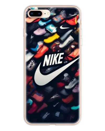 Чехол для iPhone 8 Plus с картинкой «Коллекция кроссовок Nike»