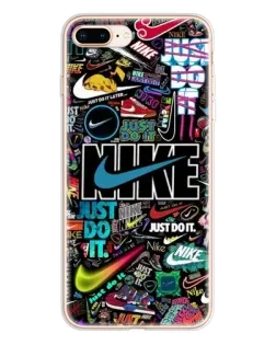 Чехол для iPhone 8 Plus с картинкой «Яркий коллаж Nike» Чехол для iPhone 8 Plus с картинкой «Яркий коллаж Nike»