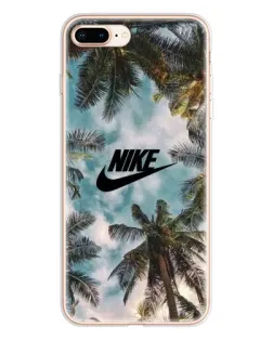 Чехол для iPhone 8 Plus с картинкой «Тропический принт Nike» Чехол для iPhone 8 Plus с картинкой «Тропический принт Nike»