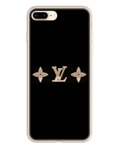 Чехол для iPhone 8 Plus с картинкой «Louis Vuitton — минимализм»