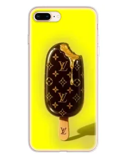 Чехол для iPhone 8 Plus с картинкой «Мороженое от LV»