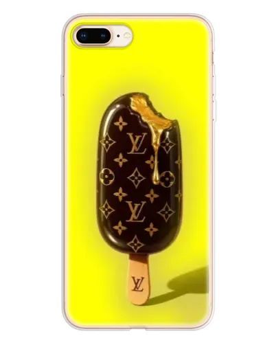 Чехол для iPhone 8 Plus с картинкой «Мороженое от LV»