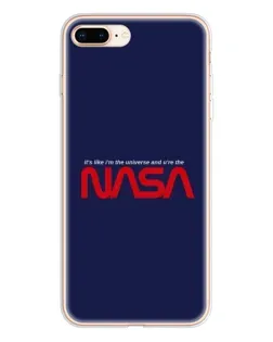 Чехол для iPhone 8 Plus с картинкой «NASA — глубокий космос»