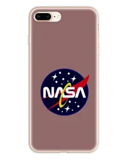 Чехол для iPhone 8 Plus с картинкой «NASA — ретро космос»