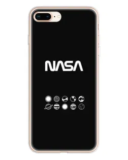 Чехол для iPhone 8 Plus с картинкой «NASA — технический принт»