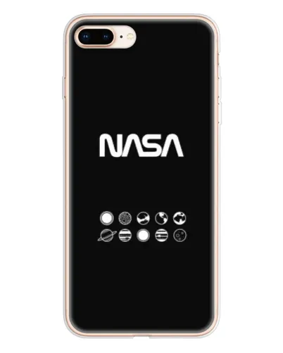Чехол для iPhone 8 Plus с картинкой «NASA — технический принт»