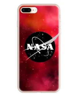 Чехол для iPhone 8 Plus с картинкой «NASA — красная туманность»