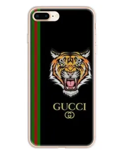 Чехол для iPhone 8 Plus с картинкой «Тигр Gucci»