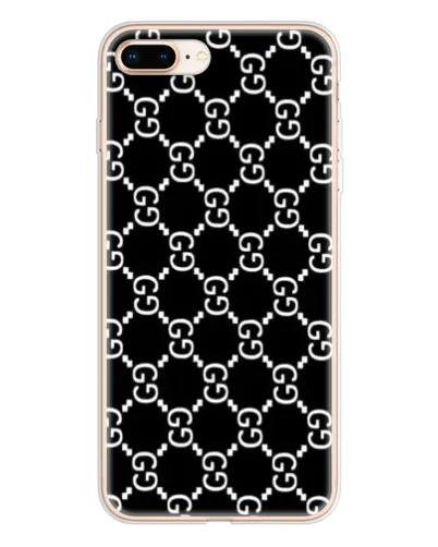 Чехол для iPhone 8 Plus с картинкой «Gucci — сетчатый паттерн»