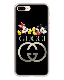 Чехол для iPhone 8 Plus с картинкой «Gucci — герои Disney»