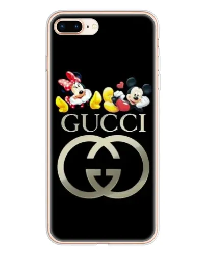 Чехол для iPhone 8 Plus с картинкой «Gucci — герои Disney»
