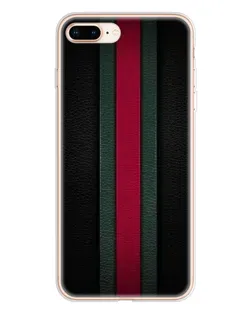 Чехол для iPhone 8 Plus с картинкой «Gucci — неоновая линия»