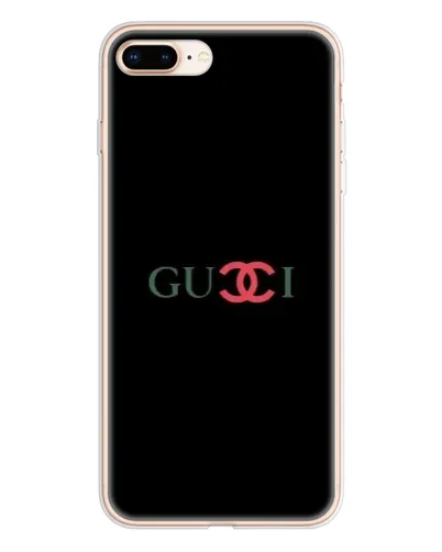 Чехол для iPhone 8 Plus с картинкой «Gucci — красный градиент»