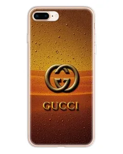 Чехол для iPhone 8 Plus с картинкой «Gucci — солнечный градиент»
