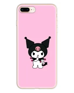 Чехол для iPhone 8 Plus с картинкой «Kuromi — розовая нежность» Чехол для iPhone 8 Plus с картинкой «Kuromi — розовая нежность»