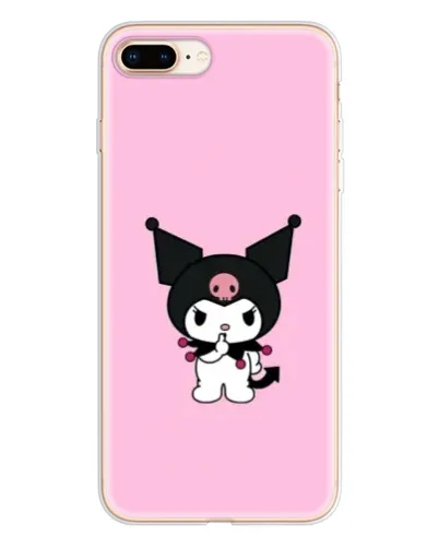 Чехол для iPhone 8 Plus с картинкой «Kuromi — розовая нежность»