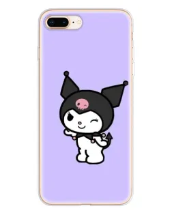 Чехол для iPhone 8 Plus с картинкой «Классическая Kuromi» Чехол для iPhone 8 Plus с картинкой «Классическая Kuromi»