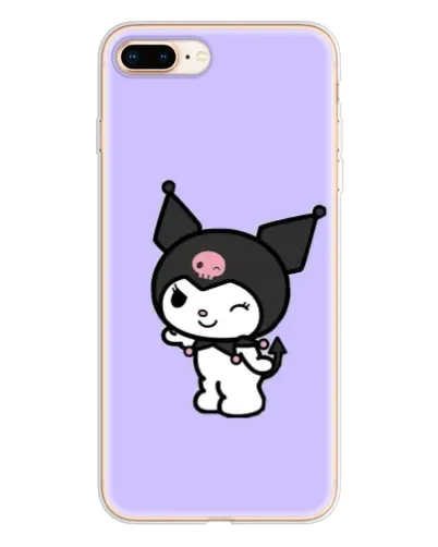 Чехол для iPhone 8 Plus с картинкой «Классическая Kuromi»