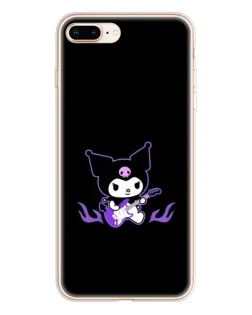 Чехол для iPhone 8 Plus с картинкой «Электрическая Kuromi» Чехол для iPhone 8 Plus с картинкой «Электрическая Kuromi»