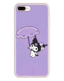 Чехол для iPhone 8 Plus с картинкой «Kuromi с зонтиком» Чехол для iPhone 8 Plus с картинкой «Kuromi с зонтиком»