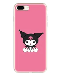 Чехол для iPhone 8 Plus с картинкой «Хмурая Kuromi» Чехол для iPhone 8 Plus с картинкой «Хмурая Kuromi»