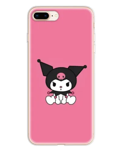 Чехол для iPhone 8 Plus с картинкой «Хмурая Kuromi»