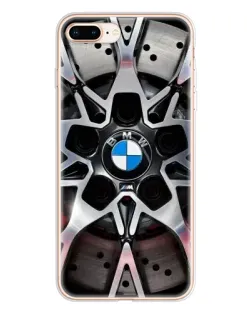 Чехол для iPhone 8 Plus с картинкой «BMW — деталь диска»