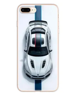 Чехол для iPhone 8 Plus с картинкой «Вид сверху — BMW M» Чехол для iPhone 8 Plus с картинкой «Вид сверху — BMW M»