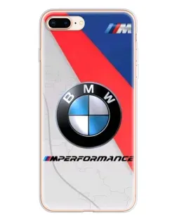 Чехол для iPhone 8 Plus с картинкой «BMW Performance стиль» Чехол для iPhone 8 Plus с картинкой «BMW Performance стиль»