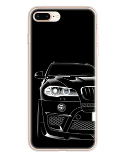 Чохол для iPhone 8 Plus з картинкою «Темний силует BMW» Чохол для iPhone 8 Plus з картинкою «Темний силует BMW»