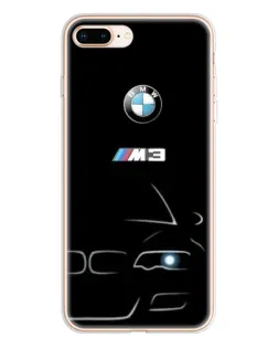 Чохол для iPhone 8 Plus з картинкою «Мінімалістичний принт BMW M3» Чохол для iPhone 8 Plus з картинкою «Мінімалістичний принт BMW M3»