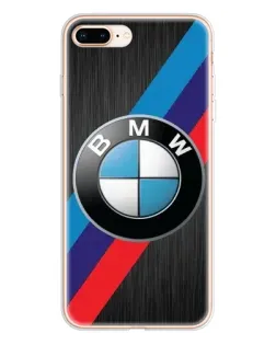 Чохол для iPhone 8 Plus з картинкою «BMW M-stripes стиль» Чохол для iPhone 8 Plus з картинкою «BMW M-stripes стиль»