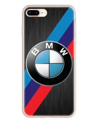 Чехол для iPhone 8 Plus с картинкой «BMW M-stripes стиль»