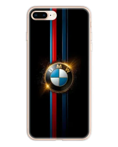 Чехол для iPhone 8 Plus с картинкой «BMW M-Power неон»