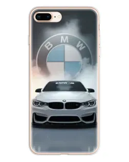 Чохол для iPhone 8 Plus з картинкою «BMW в білому диму» Чохол для iPhone 8 Plus з картинкою «BMW в білому диму»