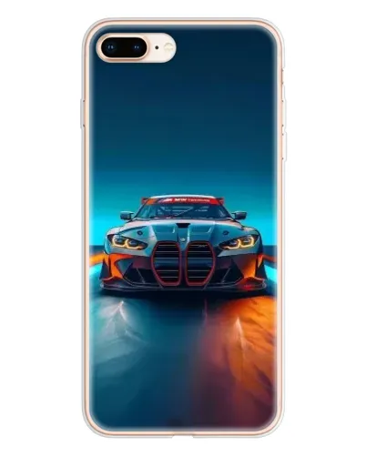 Чохол для iPhone 8 Plus з картинкою «BMW — вогні неону» Чохол для iPhone 8 Plus з картинкою «BMW — вогні неону»