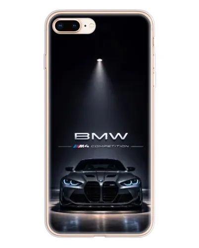 Чохол для iPhone 8 Plus з картинкою «BMW крізь нічне місто» Чохол для iPhone 8 Plus з картинкою «BMW крізь нічне місто»