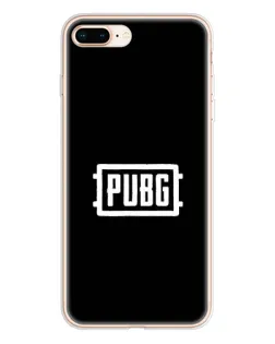 Чехол для iPhone 8 Plus с картинкой «Лого BMW — металлический блеск»