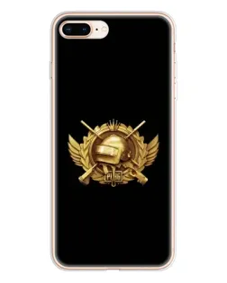 Чехол для iPhone 8 Plus с картинкой «PUBG — оранжевый градиент»