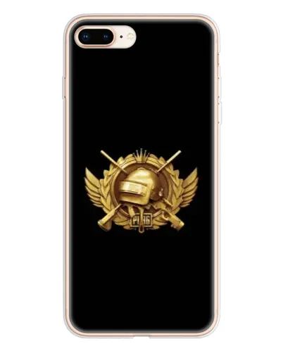 Чехол для iPhone 8 Plus с картинкой «PUBG — оранжевый градиент»