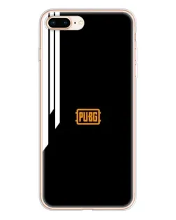 Чехол для iPhone 8 Plus с картинкой «PUBG — вертикальные линии»