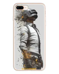 Чехол для iPhone 8 Plus с картинкой «PUBG — боец в пыли»