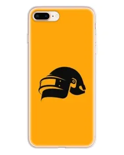 Чехол для iPhone 8 Plus с картинкой «PUBG — золотой шлем»