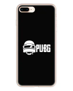 Чехол для iPhone 8 Plus с картинкой «PUBG — классический лого»