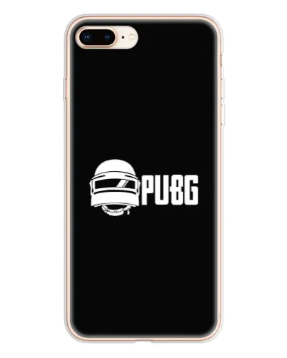 Чехол для iPhone 8 Plus с картинкой «PUBG — классический лого»