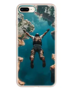 Чехол для iPhone 8 Plus с картинкой «PUBG — свободное падение»