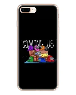Чехол для iPhone 8 Plus с картинкой «Логотип Among Us»