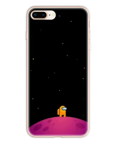 Чехол для iPhone 8 Plus с картинкой «Одинокий герой на планете» Чехол для iPhone 8 Plus с картинкой «Одинокий герой на планете»