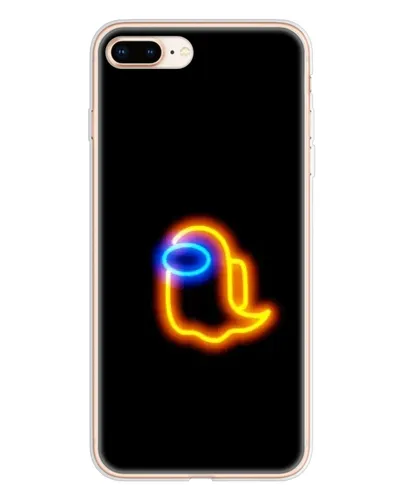 Чехол для iPhone 8 Plus с картинкой «Among Us неоновое сияние» Чехол для iPhone 8 Plus с картинкой «Among Us неоновое сияние»